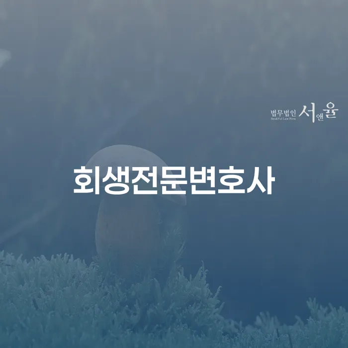 개인파산법무사 개인회생 추천하는 변호사