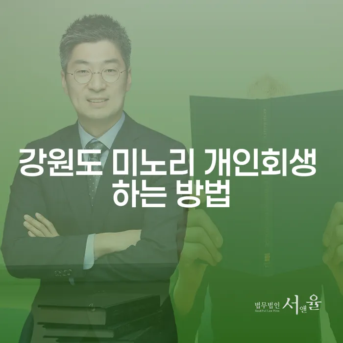강원도 미노리 개인회생 하는 방법: 채무 위기에서 벗어나는 길은?