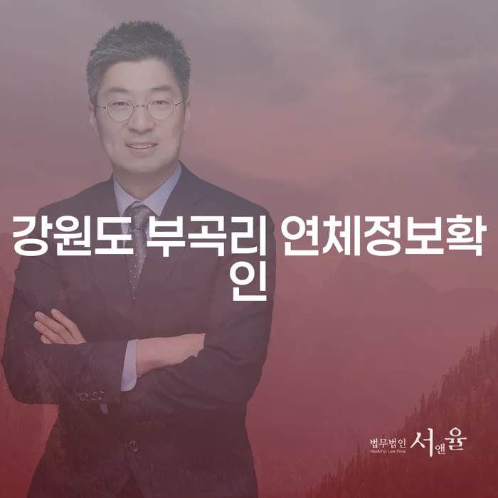 강원도 부곡리 연체정보확인과 대구파산, 당신의 채무 해결 방법은?